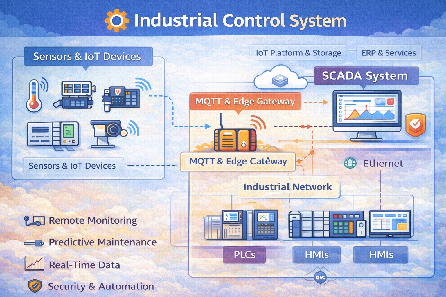The Role of MQTT in Modern IIoT and SCADA Systems