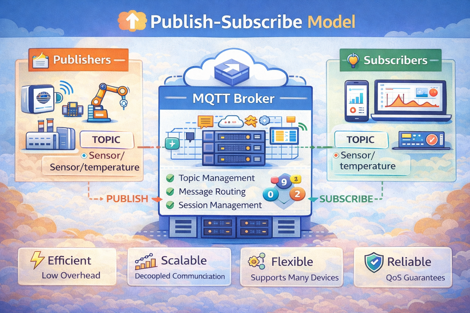 Understanding the MQTT Publish-Subscribe Model